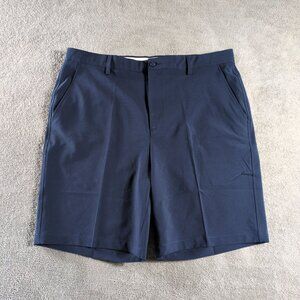 FootJoy Golf Shorts Mens 40 Navy 9" Performance Stretch Flat Front